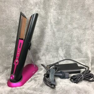 Dyson Corrale Hair Straightener Flat Iron Cordless Black Nickel Fuchsia